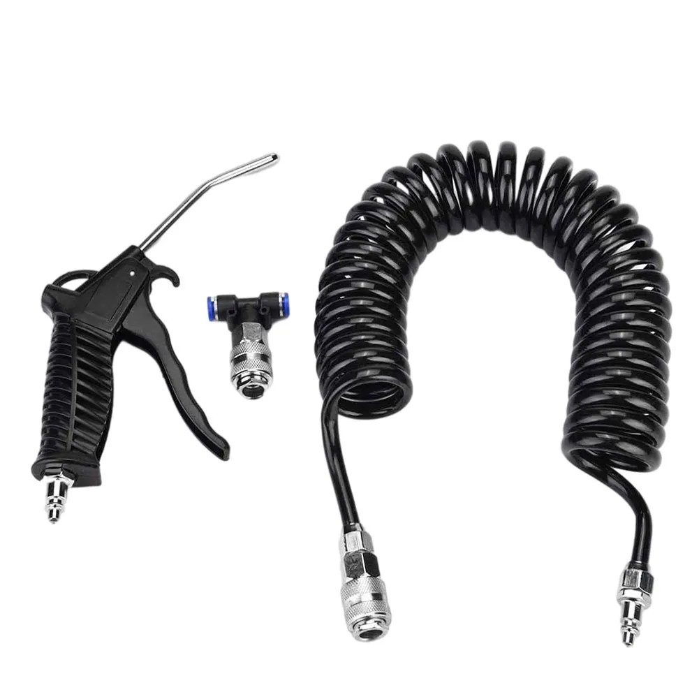 Набор инструментов для чистки компрессора, пневматический фен с европейской розеткой и полиуретановым шлангом 
Набор инструментов для чистки компрессора, пневматический фен с европейской розеткой и полиуретановым шлангом