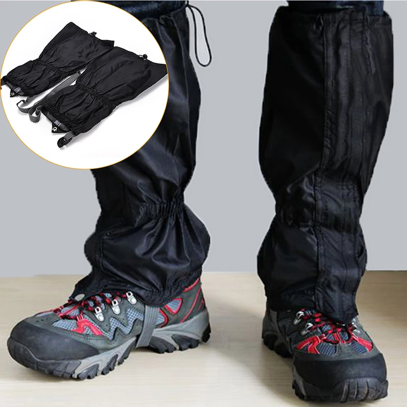1 pair of high quality foot cover waterproof outdoor hiking hiking walking mountain climbing hunting leggings travel bag
1 pair of high quality foot cover waterproof outdoor hiking hiking walking mountain climbing hunting leggings travel bag