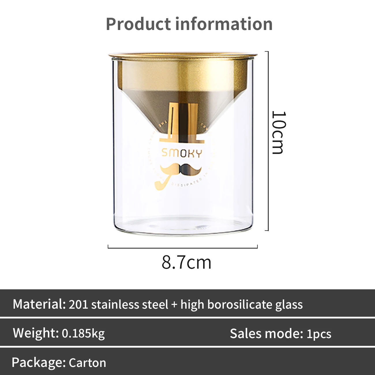 Nordic Funnel Ashtray Home Living Room Creative Personality Trend Stainless Steel With Cover Anti Fly Ash Office Ashtray
Nordic Funnel Ashtray Home Living Room Creative Personality Trend Stainless Steel With Cover Anti Fly Ash Office Ashtray
