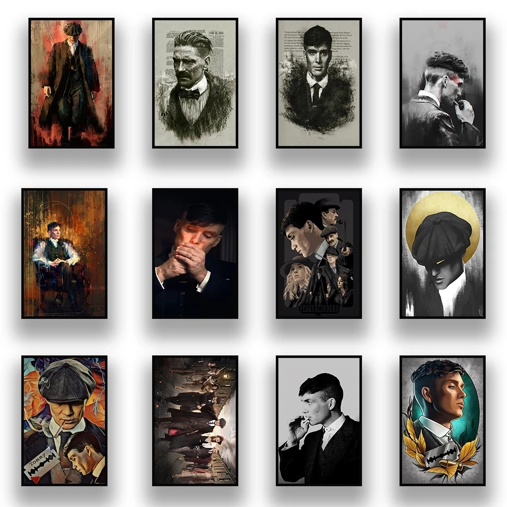Pinnacle blinds graffiti art canvas painting Tommy Shelby portrait wall art posters and pictures decorate living room bedroom
Pinnacle blinds graffiti art canvas painting Tommy Shelby portrait wall art posters and pictures decorate living room bedroom