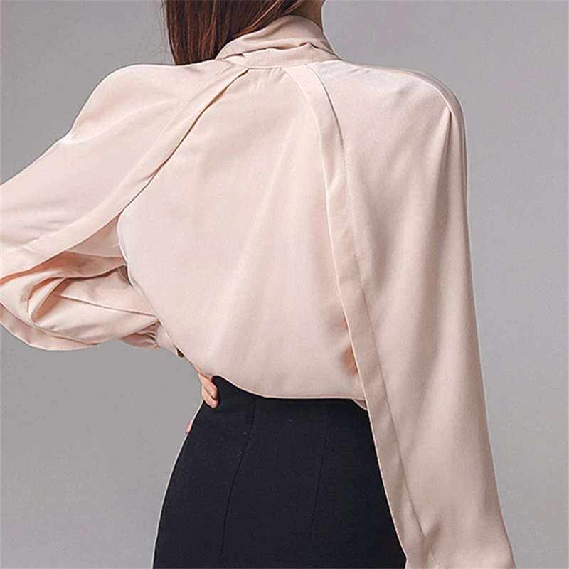 Korean Style Fashion Elegant Full Puff Sleeve Loose Ribbon Shirt + High Waisted Mini A-Line Skirt Women 2 Piece Set
Korean Style Fashion Elegant Full Puff Sleeve Loose Ribbon Shirt + High Waisted Mini A-Line Skirt Women 2 Piece Set