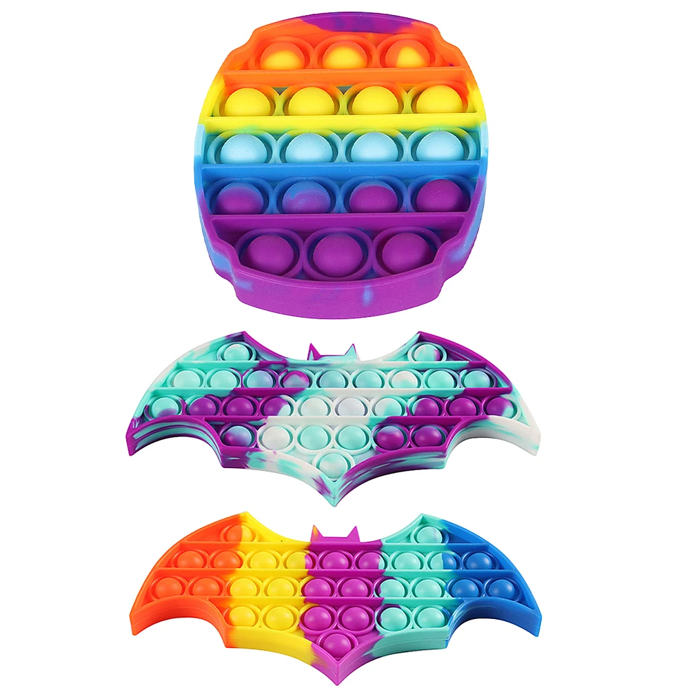 Silicone Toys Anti-stress Push Bubble Sensory Squeeze Toy Adult Autism Needs Stress Relief Decompression Child Toys
Silicone Toys Anti-stress Push Bubble Sensory Squeeze Toy Adult Autism Needs Stress Relief Decompression Child Toys
