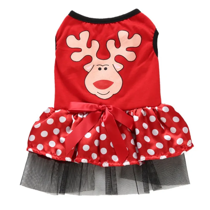 Winter Christmas Dog Clothes New Year Santa Dress Elk Cosplay Costume for French Bulldog Small Puppy Dogs
Winter Christmas Dog Clothes New Year Santa Dress Elk Cosplay Costume for French Bulldog Small Puppy Dogs