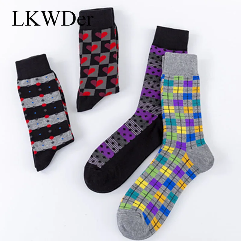 LKWDer 5 Pairs New Mens Mid Socks Big Size EUR39-46 Gentlemen's Socks Dark Geometric Series Casual Men's Tide Socks Meias Hombre
LKWDer 5 Pairs New Mens Mid Socks Big Size EUR39-46 Gentlemen's Socks Dark Geometric Series Casual Men's Tide Socks Meias Hombre