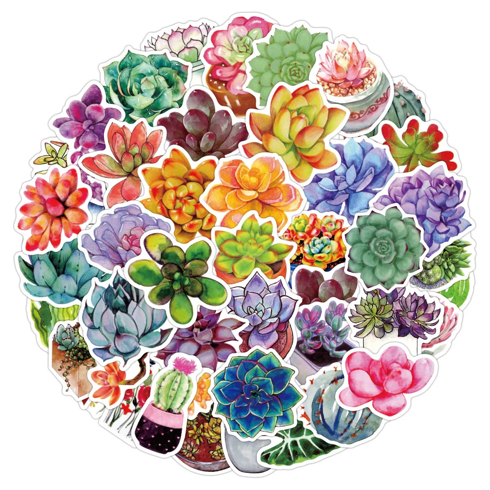 50pcs Green Succulent Plants Graffiti Scrapbook Stickers for Bike Computer Laptop Helmet Car DIY Waterproof Sticker
50pcs Green Succulent Plants Graffiti Scrapbook Stickers for Bike Computer Laptop Helmet Car DIY Waterproof Sticker