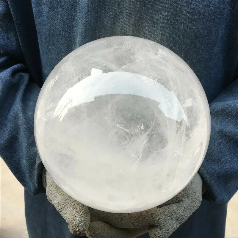 Natural clear white Quartz Sphere Crystal Ball Healing++Support wholesale customization
Natural clear white Quartz Sphere Crystal Ball Healing++Support wholesale customization