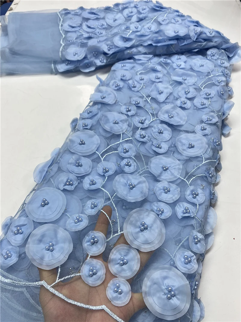 African Beaded Lace Fabric 2020 High Quality Lace Embroidery French Lace Fabric Sewing Nigerian Lace Fabrics For Party YA3733B-1
African Beaded Lace Fabric 2020 High Quality Lace Embroidery French Lace Fabric Sewing Nigerian Lace Fabrics For Party YA3733B-1