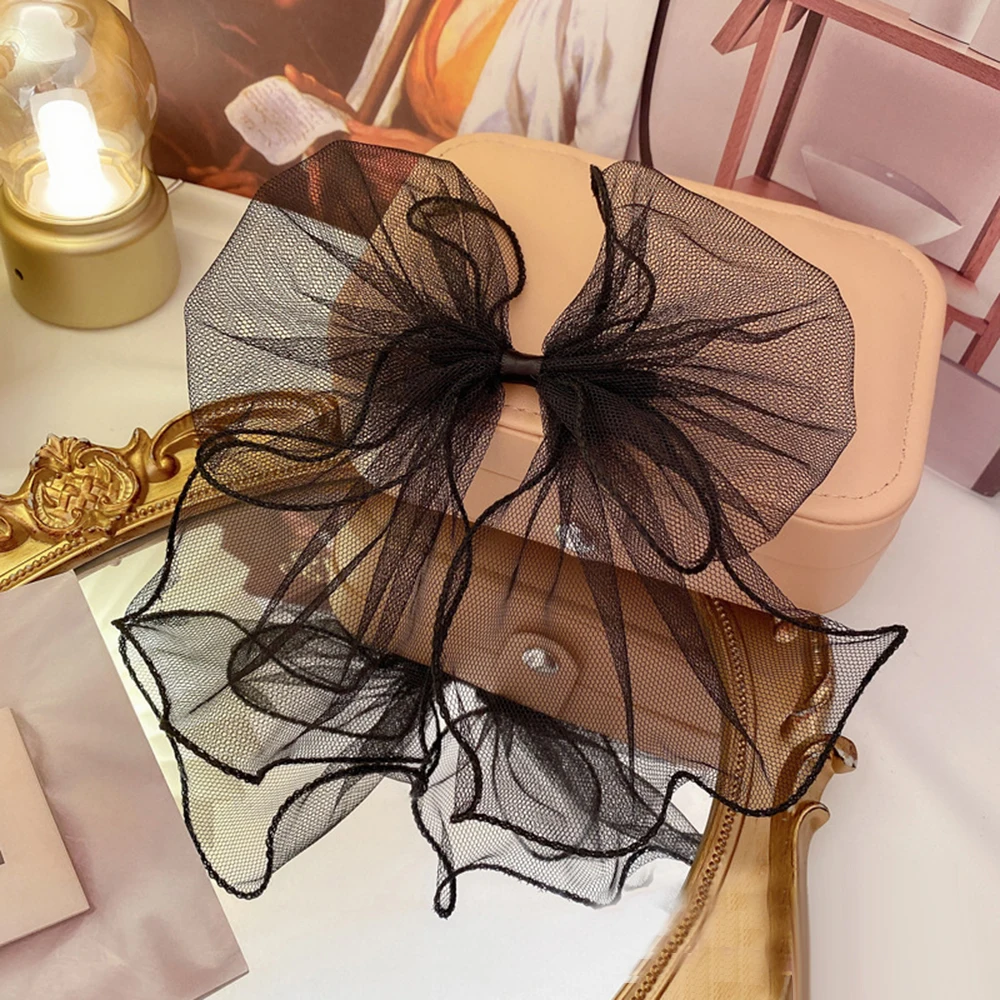 New Fashion Popular Big Size Lace Bowknot Tassel Hair Clip Women HairPin Ribbon Hairpins Headband Hair Ornament Hair Accessories
New Fashion Popular Big Size Lace Bowknot Tassel Hair Clip Women HairPin Ribbon Hairpins Headband Hair Ornament Hair Accessories
