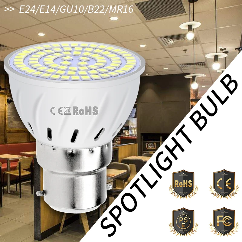 

LED 2835 GU10 Spot Light E27 Corn Lamp E14 Candle Bulb MR16 220V Lampada Led Bombillas 240V Ampoule 5W 7W 9W For Home Lighting