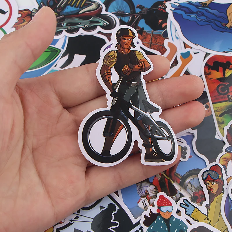 K595 36pcs/set Sports Mixed Stickers Laptop Skateboard Luggage Car Styling Bicycle Graffiti Decals Cool Waterproof Stickers
K595 36pcs/set Sports Mixed Stickers Laptop Skateboard Luggage Car Styling Bicycle Graffiti Decals Cool Waterproof Stickers