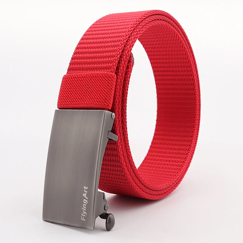 Flying Art 3. 4cm wide automatic buckle nylon canvas belt for men's Casual wild jeans foreign trade ladies belt For woman
Flying Art 3. 4cm wide automatic buckle nylon canvas belt for men's Casual wild jeans foreign trade ladies belt For woman