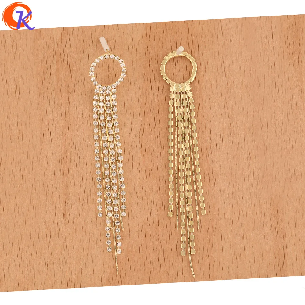Cordial Design 50Pcs Jewelry Accessories/CZ Earring Findings/Claw Chain/Flower Shape/Hand Made/Connectors For Earring/DIY Making
Cordial Design 50Pcs Jewelry Accessories/CZ Earring Findings/Claw Chain/Flower Shape/Hand Made/Connectors For Earring/DIY Making