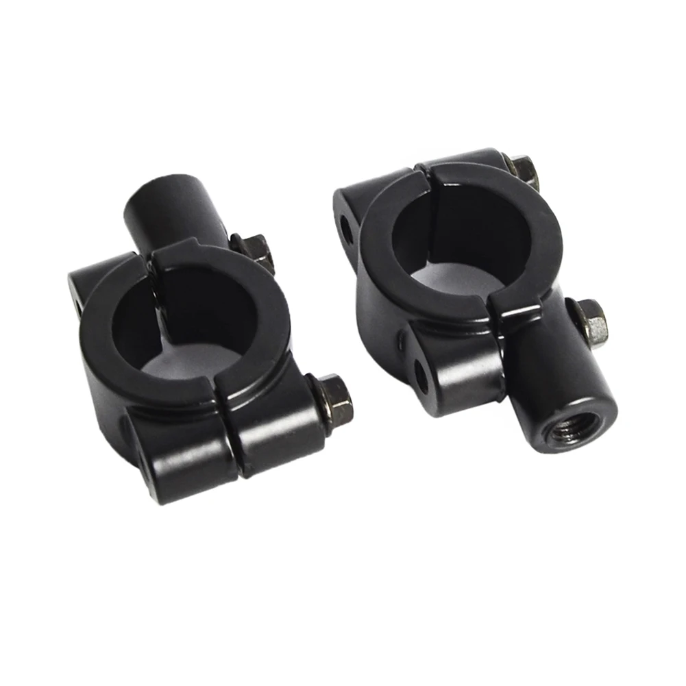 2Pcs Universal Motorcycle Mirror Mount 8mm 10mm Handle bar Rearview Mirror Mount Holder Adaptor for 7/8" ATV Scooter May12 
2Pcs Universal Motorcycle Mirror Mount 8mm 10mm Handle bar Rearview Mirror Mount Holder Adaptor for 7/8" ATV Scooter May12