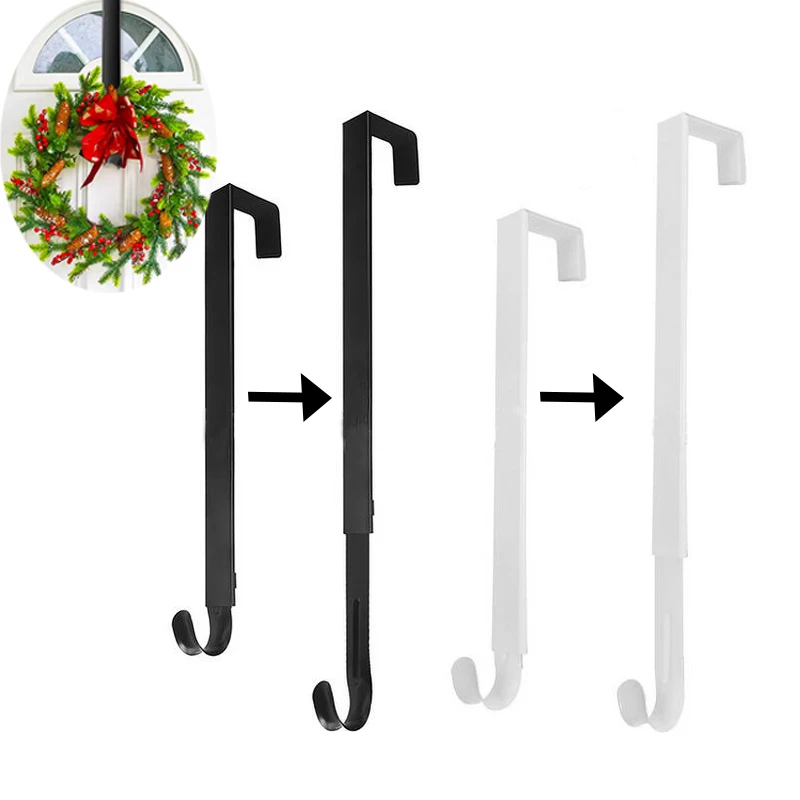 Adjustable Over Door Wreath Hanger, Metal Wreath Hook Adapt from 15.3" to 25.5", Door Hanger for Christmas Wreath Decorations
Adjustable Over Door Wreath Hanger, Metal Wreath Hook Adapt from 15.3" to 25.5", Door Hanger for Christmas Wreath Decorations