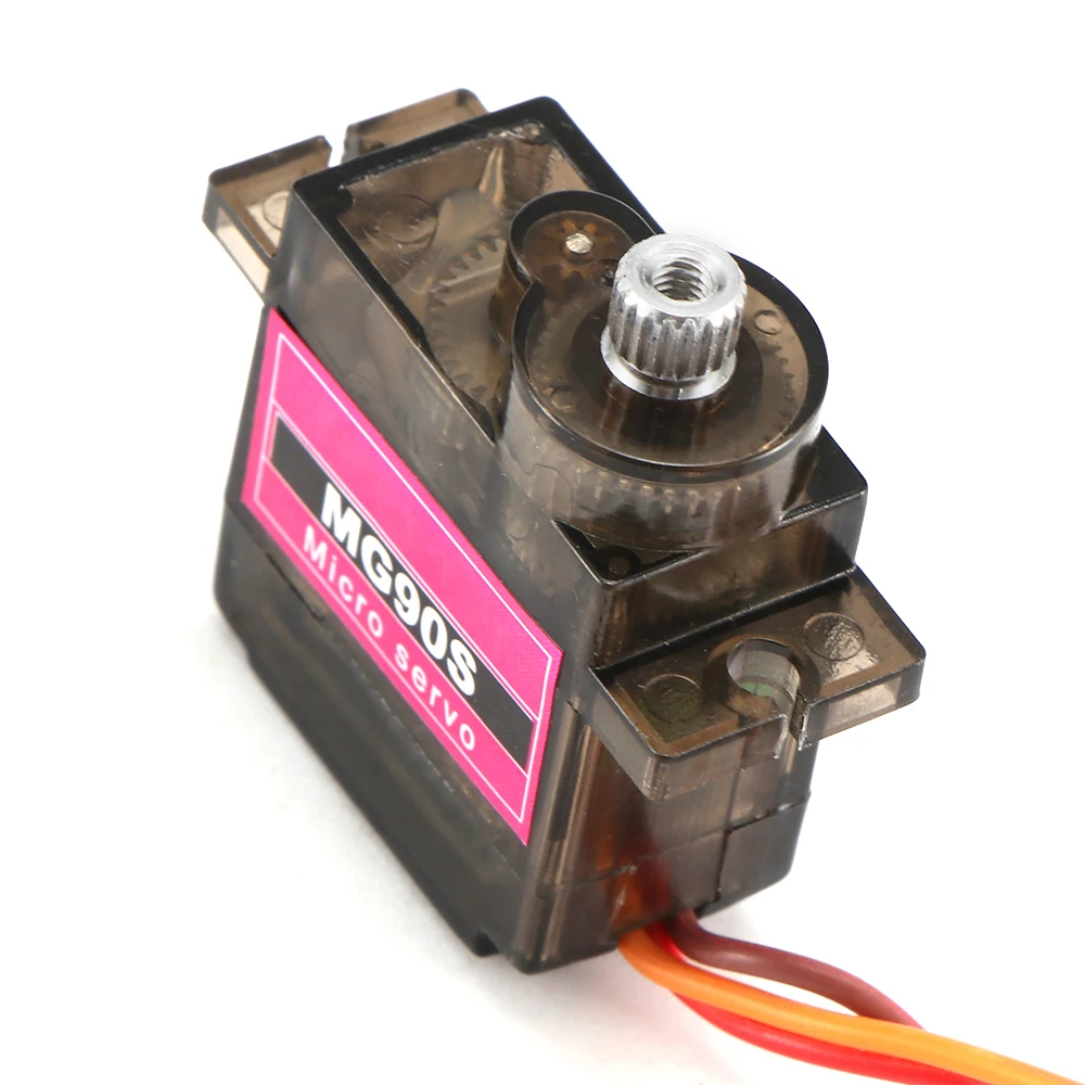 Less Noise Servo Lofty Ambition MG90S 9g Metal Gear Upgraded SG90 Digital Micro Servos For Plastic Vehicle Helicopter Boart Car
Less Noise Servo Lofty Ambition MG90S 9g Metal Gear Upgraded SG90 Digital Micro Servos For Plastic Vehicle Helicopter Boart Car