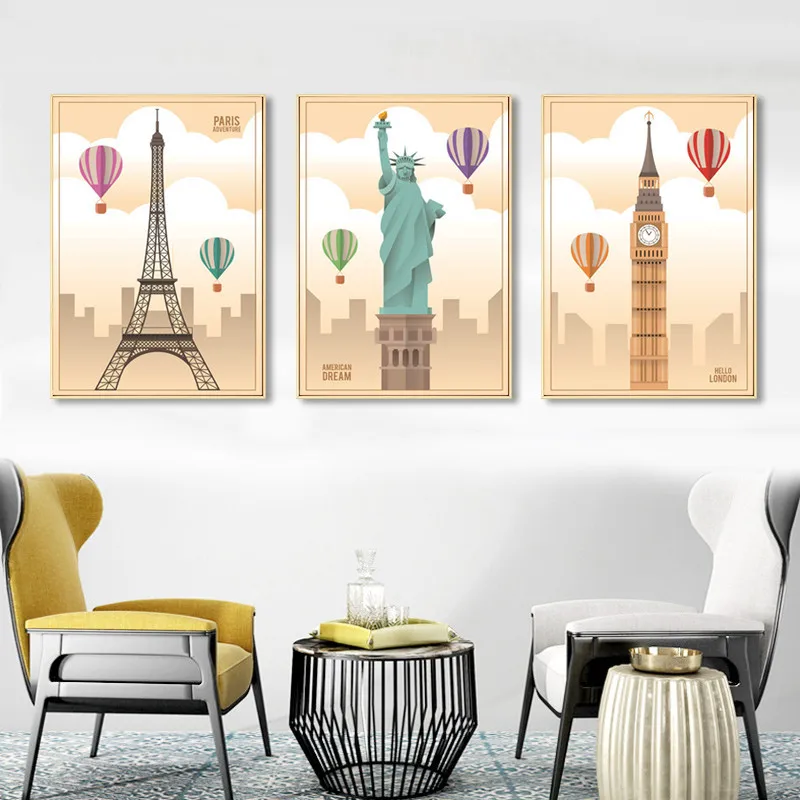 Eiffel Tower Balloon Landscape Decoration Canvas Painting Eiffel Tower Customizable Home Poster Landscape Painting Hd Print 
Eiffel Tower Balloon Landscape Decoration Canvas Painting Eiffel Tower Customizable Home Poster Landscape Painting Hd Print