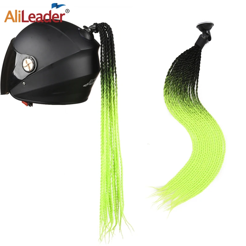 1Pcs Helmet Braids Pigtail Gradient Ramp Motorcycle Helmet Pigtail Ponytail With Suction Cup For Motorcycle Helmet Accessories
1Pcs Helmet Braids Pigtail Gradient Ramp Motorcycle Helmet Pigtail Ponytail With Suction Cup For Motorcycle Helmet Accessories