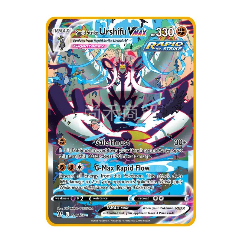 27 Styles Pokemon Metal VMAX Rapid Strike Urshifu Charizard Pikachu Toys Hobbies Hobby Collectibles Game Collection Anime Cards
27 Styles Pokemon Metal VMAX Rapid Strike Urshifu Charizard Pikachu Toys Hobbies Hobby Collectibles Game Collection Anime Cards