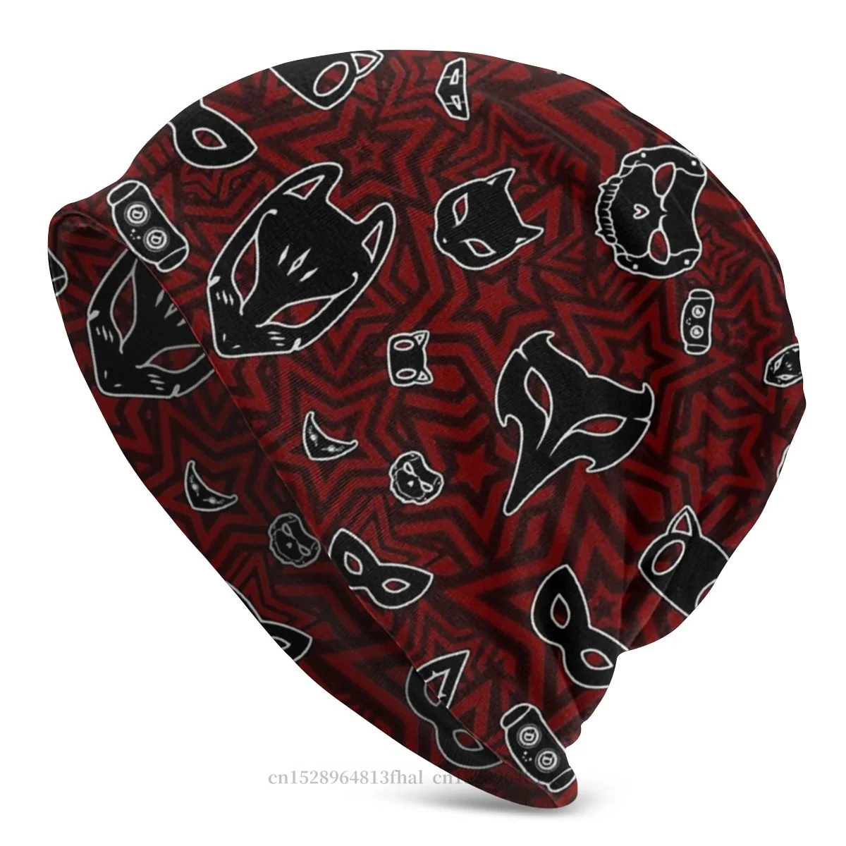 Persona Shin Megami Skullies Beanies Caps 5 Phantom Thieves Pattern Knitted Hat Winter Warm Bonnet Hats Men Women's Street Cap
Persona Shin Megami Skullies Beanies Caps 5 Phantom Thieves Pattern Knitted Hat Winter Warm Bonnet Hats Men Women's Street Cap