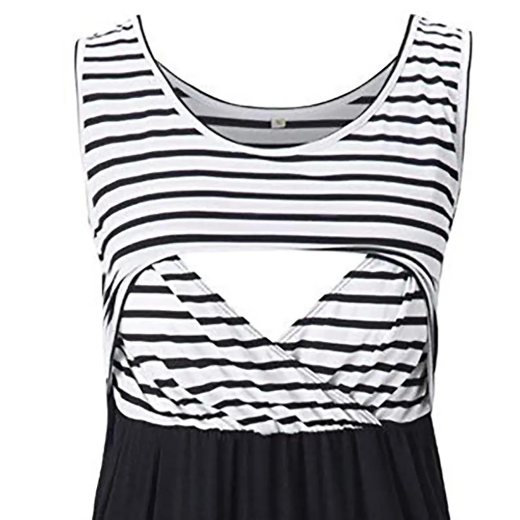Maternity Dresses Women Pregnant Maternity Stripe Tunic Breastfeeding Summer New Casual Maternity Dress Vestido de Maternidad
Maternity Dresses Women Pregnant Maternity Stripe Tunic Breastfeeding Summer New Casual Maternity Dress Vestido de Maternidad