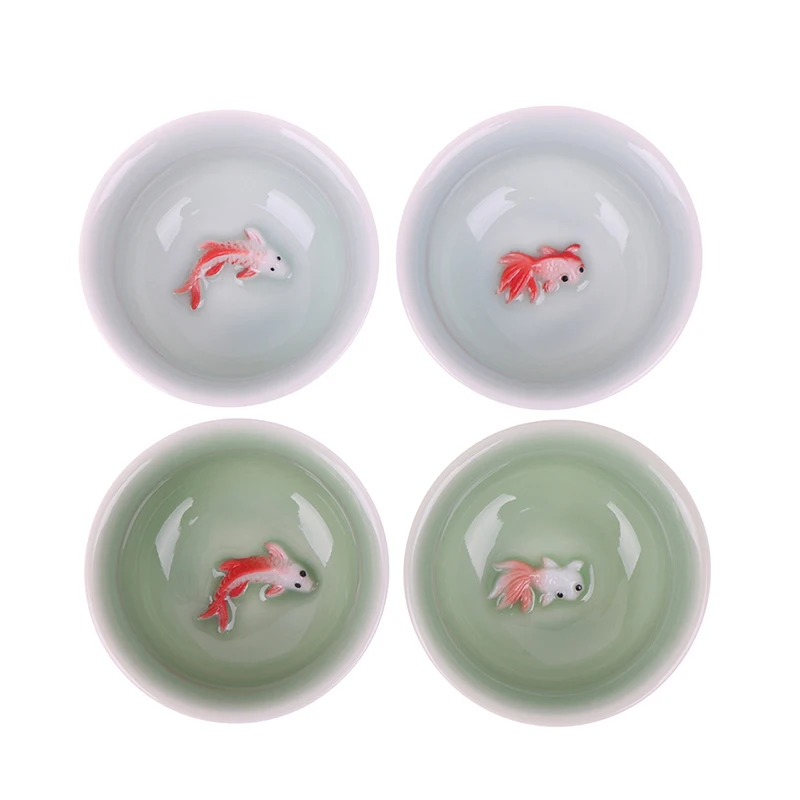 Chinese Tea Cups Porcelain Celadon Fish Teacup Set Loose Leaf Teapot Drinkware Oolong Tea Ceramic China Kung Fu Tea Sets
Chinese Tea Cups Porcelain Celadon Fish Teacup Set Loose Leaf Teapot Drinkware Oolong Tea Ceramic China Kung Fu Tea Sets