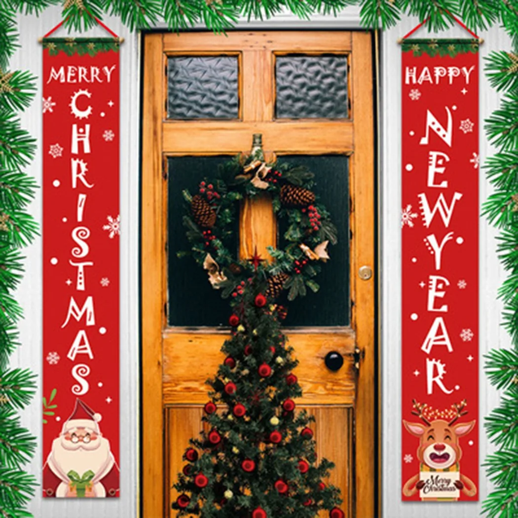 1 Pair*Santa Claus Couplet Merry Christmas Snowman Santa Claus Banner Flag Wall Hanging Xmas Party Decor Home Hanging Ornament
1 Pair*Santa Claus Couplet Merry Christmas Snowman Santa Claus Banner Flag Wall Hanging Xmas Party Decor Home Hanging Ornament