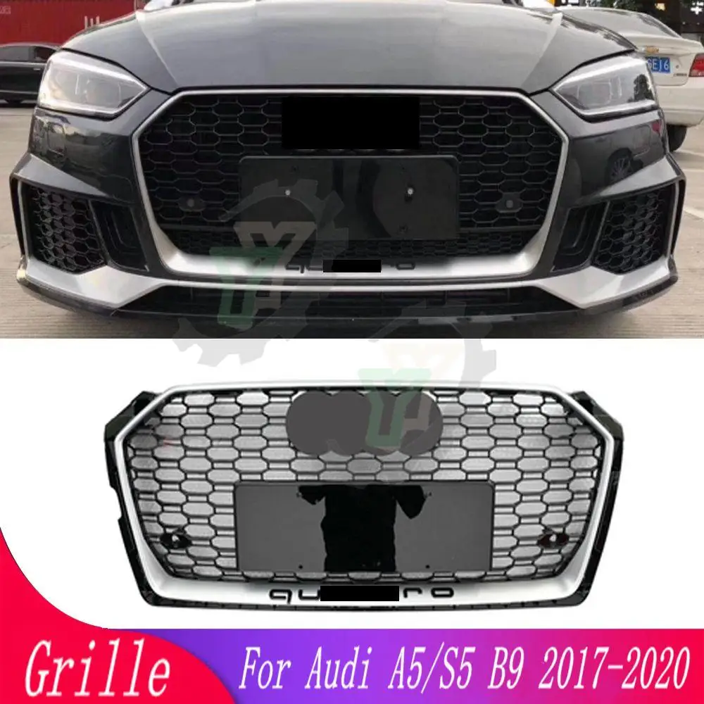 Modified sports hexagonal honeycomb mesh front grille For Audi A5/S5 B9 2017 2018-2020 auto parts racing grill (For RS5 style)
Modified sports hexagonal honeycomb mesh front grille For Audi A5/S5 B9 2017 2018-2020 auto parts racing grill (For RS5 style)