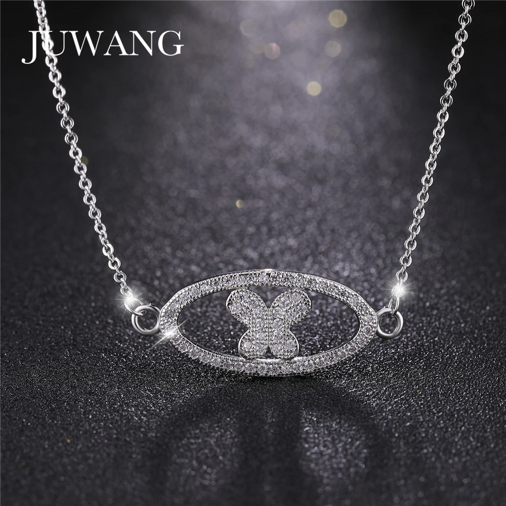Women Elegant Necklace Silver Color Chain Crystal Flower Pendant Necklaces AAA Zircon Ladies Fashion Jewelry Gift
Women Elegant Necklace Silver Color Chain Crystal Flower Pendant Necklaces AAA Zircon Ladies Fashion Jewelry Gift