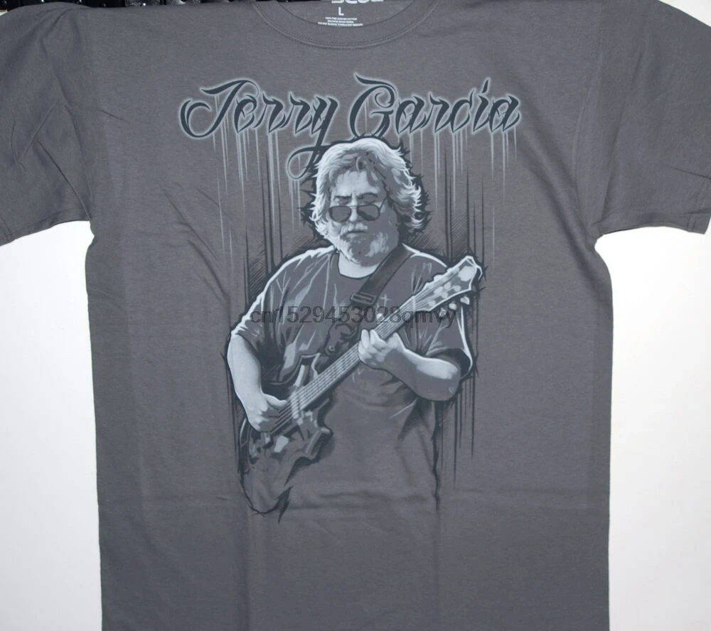 GRATEFUL DEAD TIGER JERRY винтажная стильная футболка новый дизайн L @ K | Мужская одежда