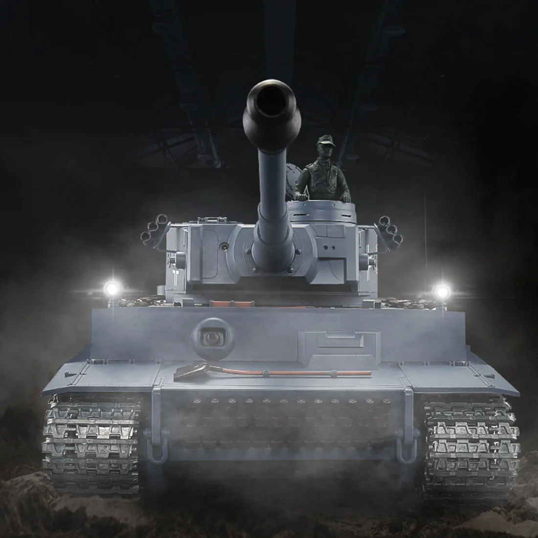 1:16 German Tiger Heavy Tank 2.4G Remote Control Model Military Tank Sound Smoke Shooting Effect - Upgraded /Ultimate Edition
1:16 German Tiger Heavy Tank 2.4G Remote Control Model Military Tank Sound Smoke Shooting Effect - Upgraded /Ultimate Edition