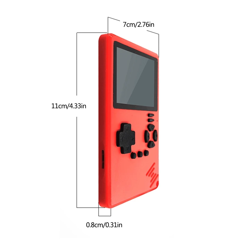 Ultra Thin Mini Handheld Game Console 2.4 Inch Color LCD Kids 500 Games Recharge
Ultra Thin Mini Handheld Game Console 2.4 Inch Color LCD Kids 500 Games Recharge