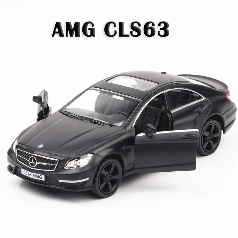 Модель автомобиля из сплава Benz AMG CLS63 5 дюймов имитация игрушечной машины литая