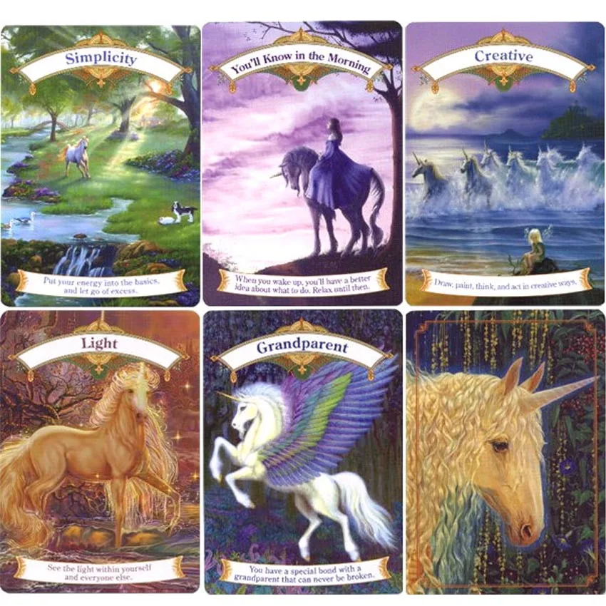 Magical Unicorn Oracle Cards Tarot Game
Magical Unicorn Oracle Cards Tarot Game