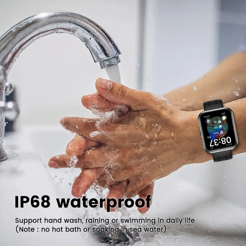 FIMAODZ Smartwatch WICK G16 IP68 Waterproof Full Touch Clock Sport Smart Watch for Men Women for birthday present Day Gift
FIMAODZ Smartwatch WICK G16 IP68 Waterproof Full Touch Clock Sport Smart Watch for Men Women for birthday present Day Gift