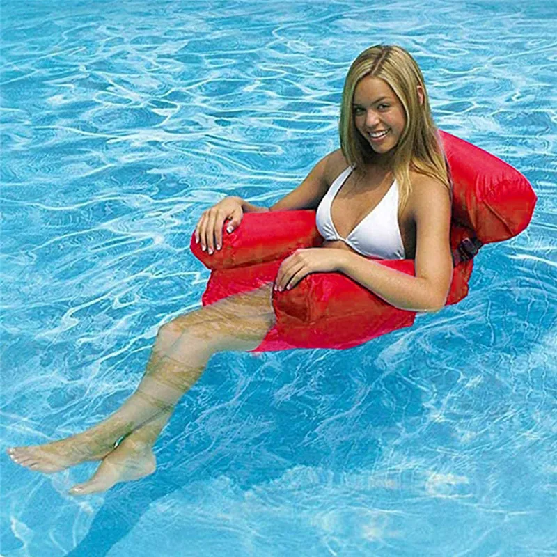 VC Summer Inflatable Foldable Floating Row Swimming Pool Water Hammock Air Mattresses Bed Beach Water Sports Lounger Chair
VC Summer Inflatable Foldable Floating Row Swimming Pool Water Hammock Air Mattresses Bed Beach Water Sports Lounger Chair