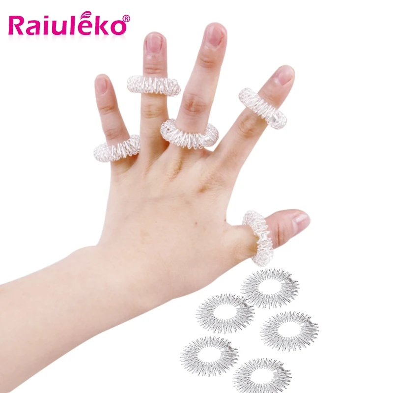 Hot Sale 2 Colors 100 Pcs Acupressure Finger Massager Stainless Steel Circulation Ring for Kids Adults Relax Hand Health Care
Hot Sale 2 Colors 100 Pcs Acupressure Finger Massager Stainless Steel Circulation Ring for Kids Adults Relax Hand Health Care