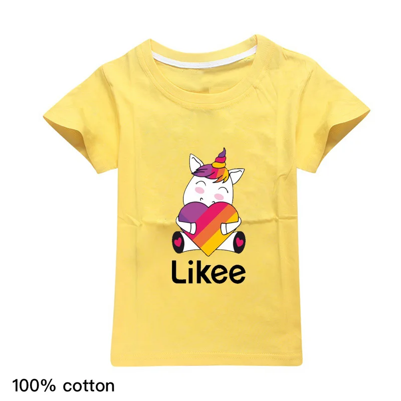 Animal Print Likee T-shirt for Girls Boys Clothes Cartoon T Shirts Children Cute Unicorn Baby Birthday Tshirt Kids Tops
Animal Print Likee T-shirt for Girls Boys Clothes Cartoon T Shirts Children Cute Unicorn Baby Birthday Tshirt Kids Tops