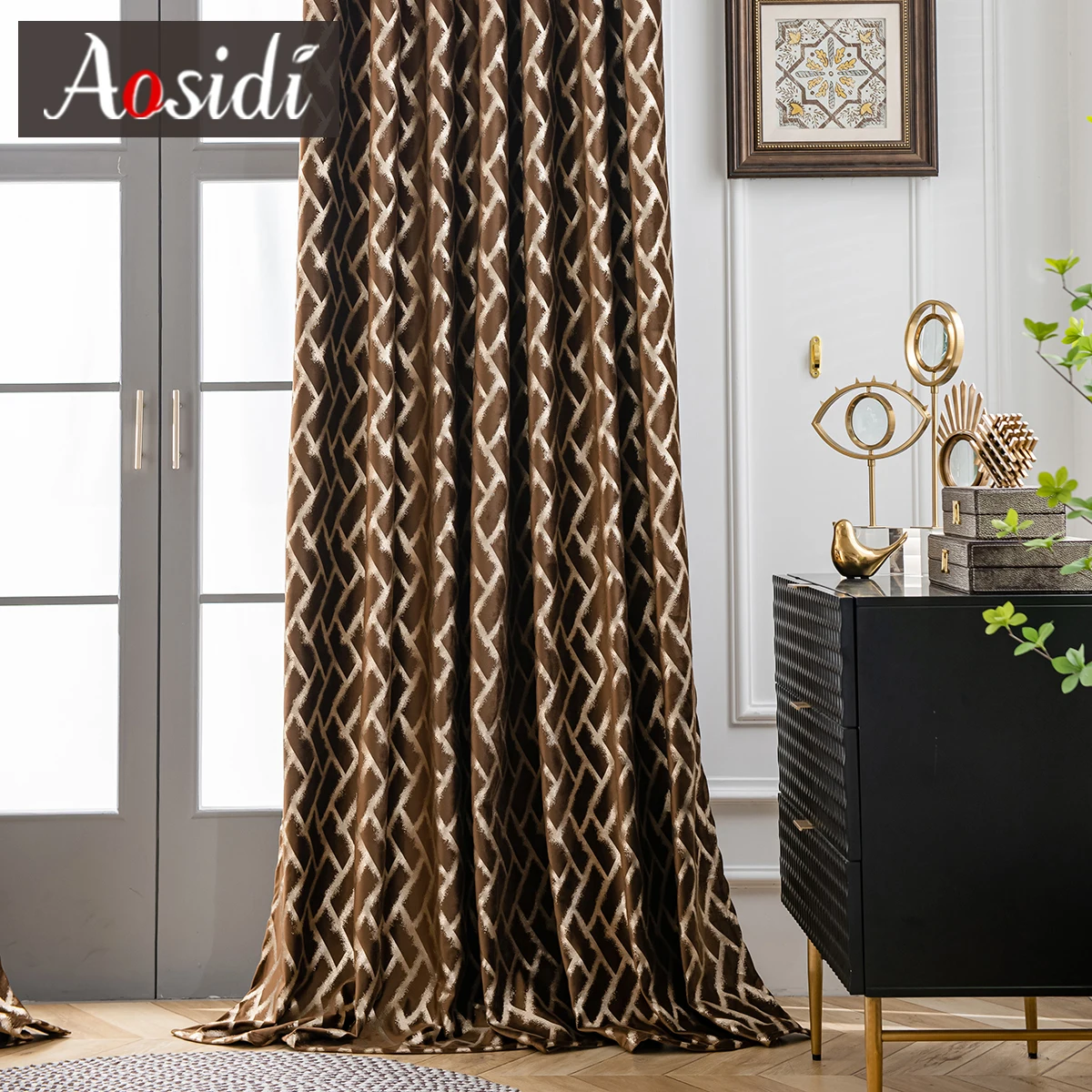 Gold Foil Print Velvet Blackout Curtains For Bedroom Living Room Soundproof Modern Windows Curtain High Shading Custom Made Sala
Gold Foil Print Velvet Blackout Curtains For Bedroom Living Room Soundproof Modern Windows Curtain High Shading Custom Made Sala