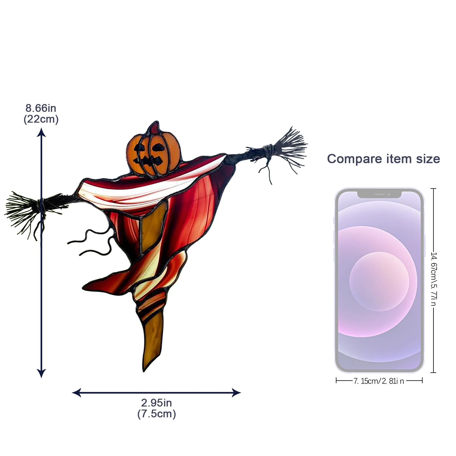 Acrylic Witches Decorate Colorful Scarecrow Pendants For Halloween Outdoor Hanging Pendants Halloween Party DIY Decorations
Acrylic Witches Decorate Colorful Scarecrow Pendants For Halloween Outdoor Hanging Pendants Halloween Party DIY Decorations