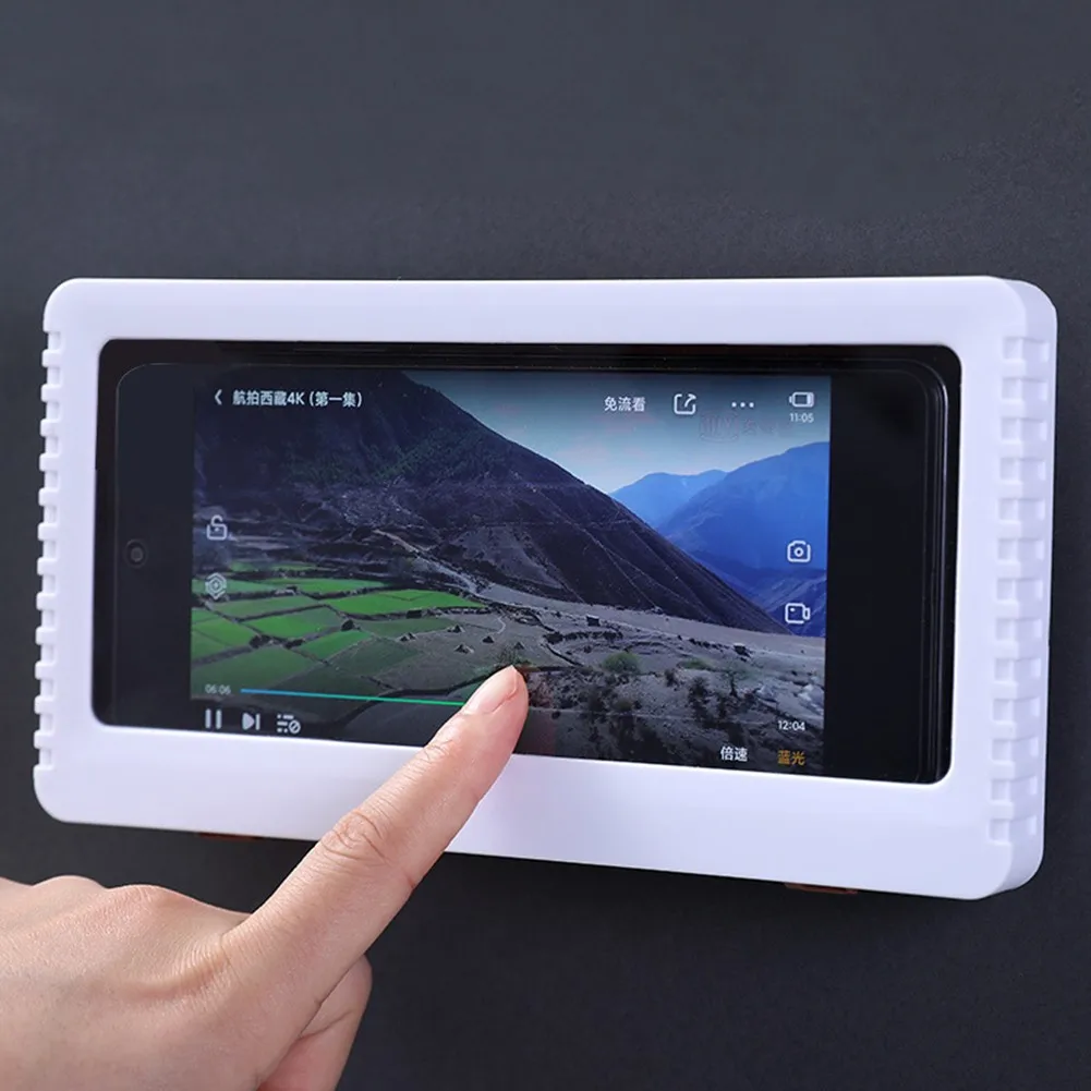 Bathroom Waterproof Wall Phone Case Stand Box Touch Screen Shower Storage Box Wall Mounted Mobile Phone Shower Accessories
Bathroom Waterproof Wall Phone Case Stand Box Touch Screen Shower Storage Box Wall Mounted Mobile Phone Shower Accessories