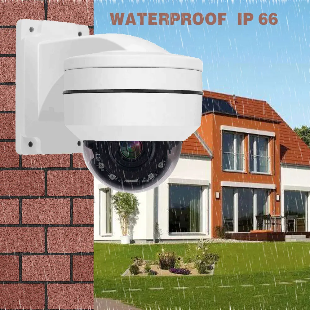 Outdoor 5MP POE PTZ IP Camera 5X Zoom Dome Camera Weatherproof H.265 IR 40M CCTV Security HD Camera Hikvision Compatible
Outdoor 5MP POE PTZ IP Camera 5X Zoom Dome Camera Weatherproof H.265 IR 40M CCTV Security HD Camera Hikvision Compatible