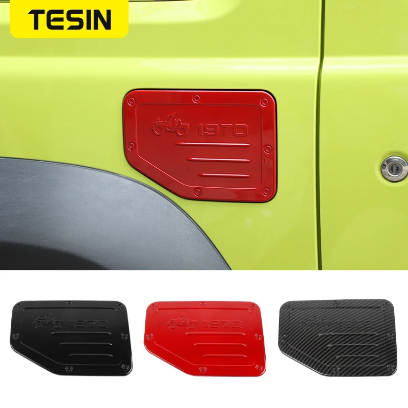 TESIN ABS Car Fuel Filler Tank Cover Cap Decoration Cover Sticker Fit For Suzuki Jimny JB74 2019 2020 2021 Exterior Accessories
TESIN ABS Car Fuel Filler Tank Cover Cap Decoration Cover Sticker Fit For Suzuki Jimny JB74 2019 2020 2021 Exterior Accessories