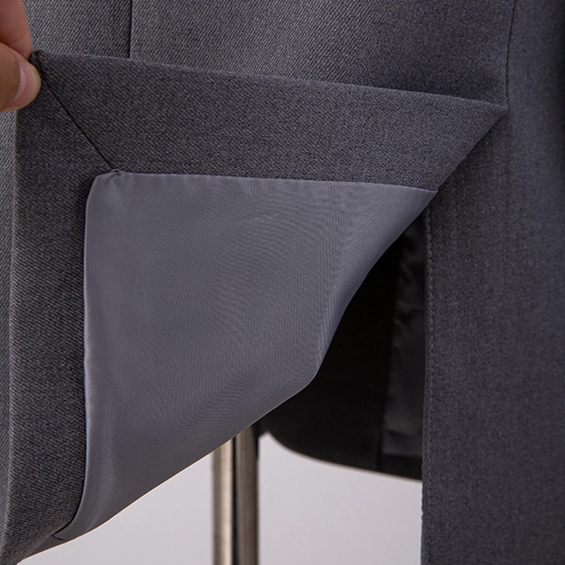 SISPELL Elegant Gray Blazers For Women Lapel Long Sleeve Loose Pockets Solid Korean Coats Female 2021 Spring Clothing Fashion
SISPELL Elegant Gray Blazers For Women Lapel Long Sleeve Loose Pockets Solid Korean Coats Female 2021 Spring Clothing Fashion