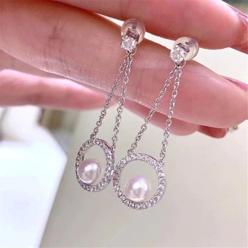Real Solid 925 Sterling Silver Pearl Stud Earrings Accessories Findings DIY Jewelry Ear Hook Blank Empty Support
Real Solid 925 Sterling Silver Pearl Stud Earrings Accessories Findings DIY Jewelry Ear Hook Blank Empty Support