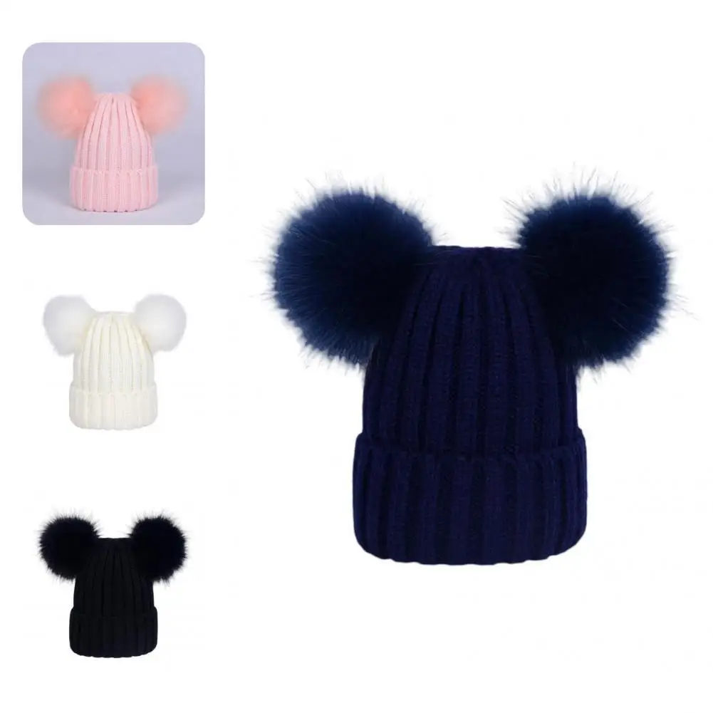 Adult Children Simple Pompoms Pure Color Beanie Hat Lady Beanie Hat Solid Color for Outdoor
Adult Children Simple Pompoms Pure Color Beanie Hat Lady Beanie Hat Solid Color for Outdoor