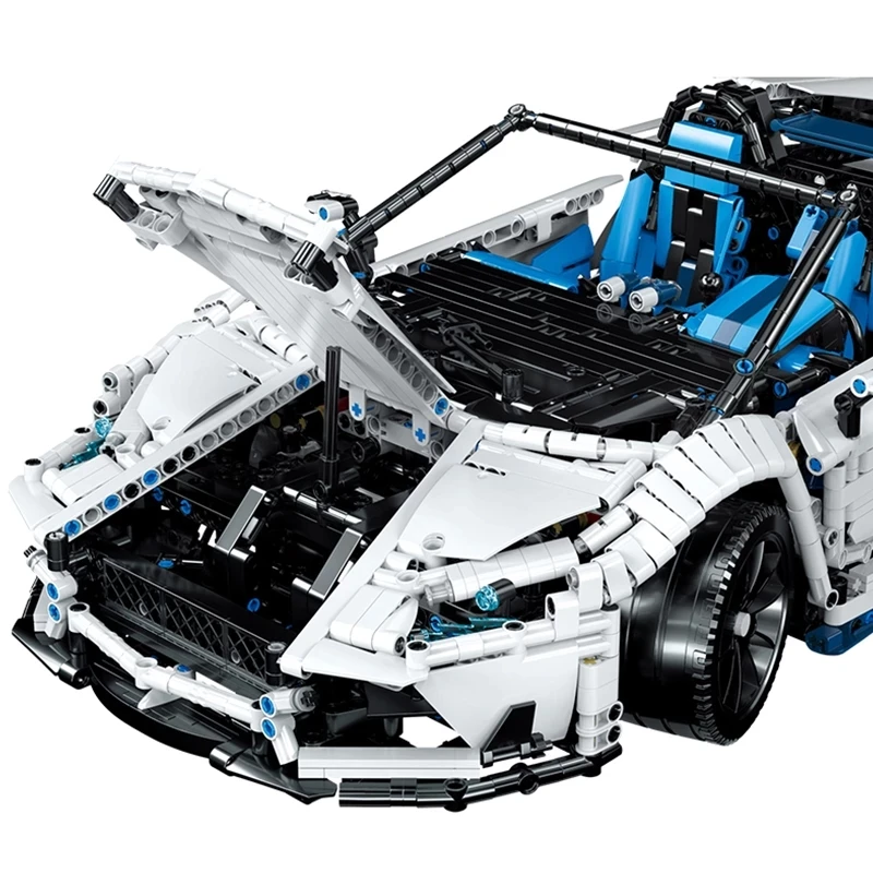 3712 PCS New Creative Technic Sports Car Series Model White Super Sports Car Toy Assembled Building Blocks Boy Birthday Gifts
3712 PCS New Creative Technic Sports Car Series Model White Super Sports Car Toy Assembled Building Blocks Boy Birthday Gifts