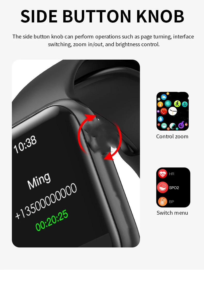 I12 Bluetooth Call Smart watch men women 1.69in Long Standby IP67 Waterproof Heart Rate Monitor SmartWatch 2021 PK IWO W26 HW22 
I12 Bluetooth Call Smart watch men women 1.69in Long Standby IP67 Waterproof Heart Rate Monitor SmartWatch 2021 PK IWO W26 HW22