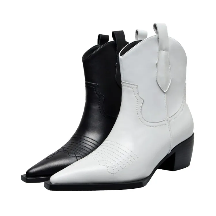 Женская Классическая обувь в римском стиле для подиума; Цвет черный, белый; кожаные ботинки до середины икры с острым носком; модные ковбойс...
Женская Классическая обувь в римском стиле для подиума; Цвет черный, белый; кожаные ботинки до середины икры с острым носком; модные ковбойс...