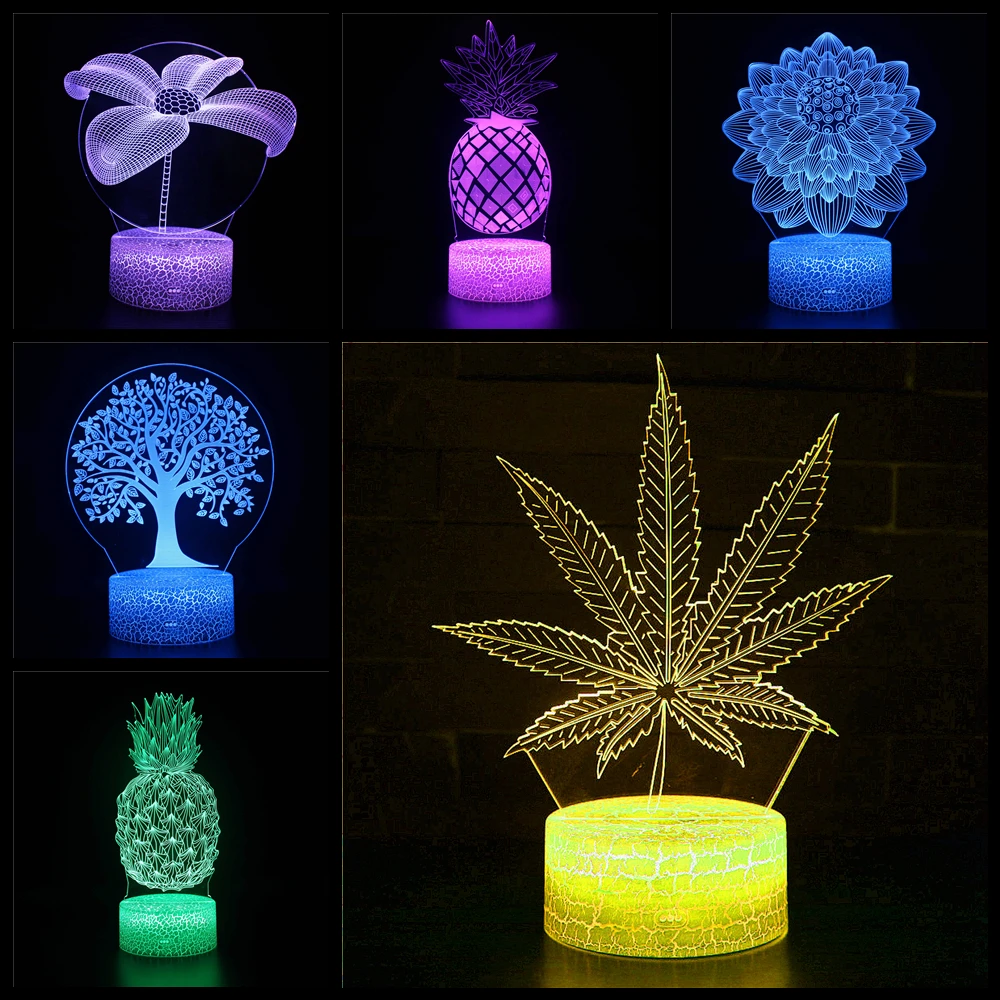 LED night light plant flowers and trees USB table lamp color change touch sensor home decoration lamp children's bedroom lamp
LED night light plant flowers and trees USB table lamp color change touch sensor home decoration lamp children's bedroom lamp