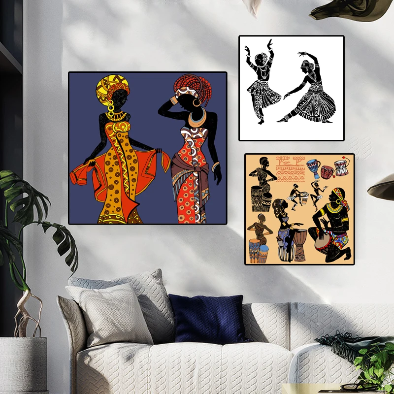 African Drum Black Woman Dancing Scandinavian Canvas Painting Posters and Prints Wall Art Pictures for Home House Decor Cuadros
African Drum Black Woman Dancing Scandinavian Canvas Painting Posters and Prints Wall Art Pictures for Home House Decor Cuadros